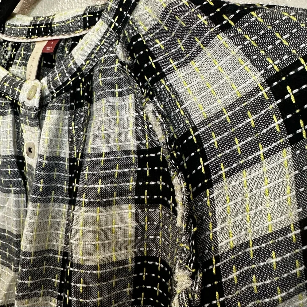 Anthropologie Pilcro and‎ the Letterpress Breezy Buttondown Shirt Sz S - Picture 3 of 13